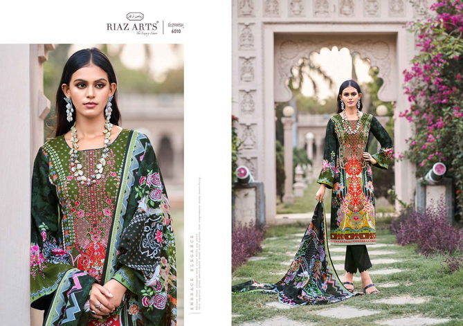 Guzarish By Riaz Arts Lawn Cotton Pakistani Dress Material Wholesale Online
